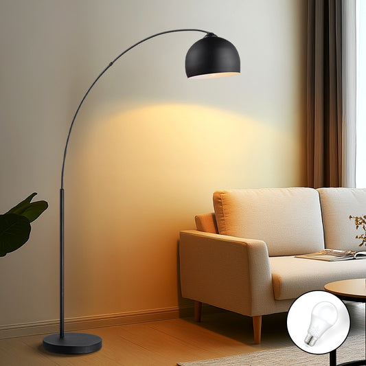 Home Sweet Home Moderne Shade Vloerlamp Zwart 109x31.5x172 cm E27