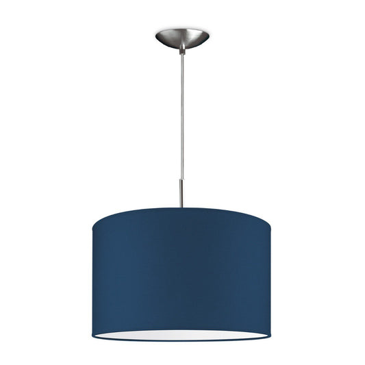 Home Sweet Home hanglamp Tube Deluxe, E27, donkerblauw, 35cm