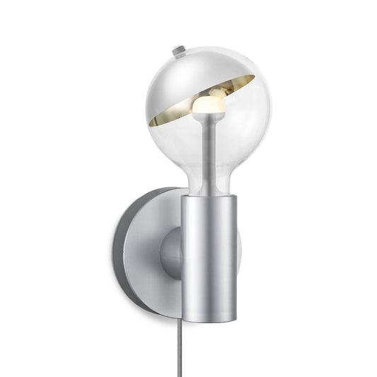 Home Sweet Home Wandlamp Move Me - Wally Sphere 5.5W 2700K zilver-goud