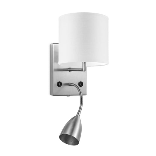 Home Sweet Home Wandlamp - Read, LED Leeslamp, E27, wit 16cm