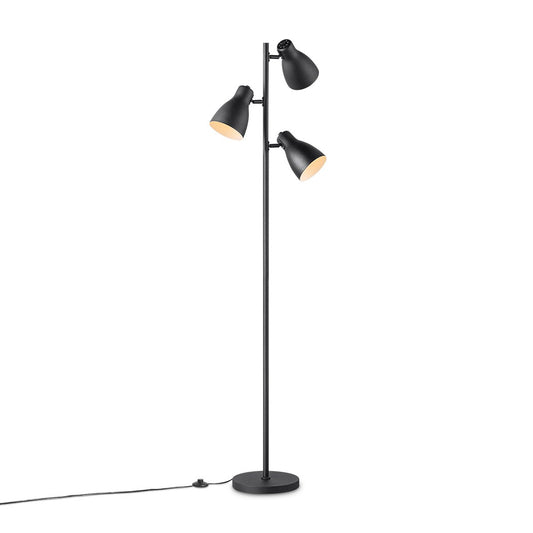 Home Sweet Home 3L Vloerlamp zwart - Moderne Vloerlamp Zwart