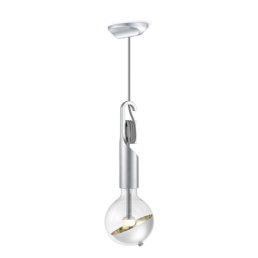 Home Sweet Home Hanglamp Move Me Twist Sphere 5.5W 2700K grijs-zilver