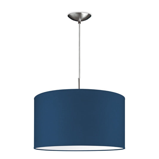 Home Sweet Home hanglamp Tube Deluxe, E27, donkerblauw, 40cm