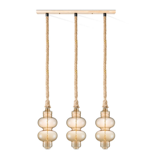 Home Sweet Home hanglamp Leonardo Diabolo - 3L G180 - dimbaar amber