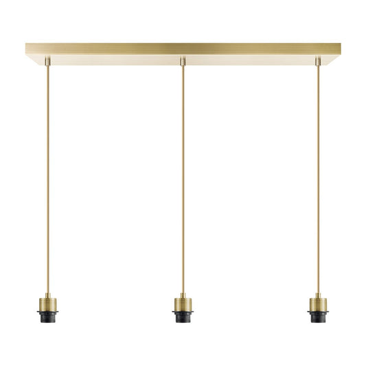Home Sweet Home verlichtingspendel Beam 3S 65/9.5/70-112.5cm - Messing