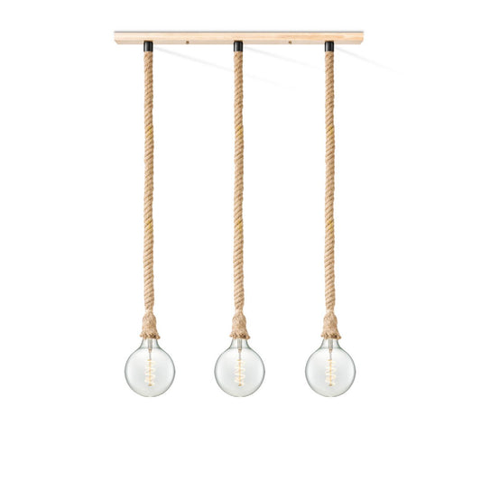 Home Sweet Home hanglamp Leonardo - 3L G125 - dimbaar E27 helder