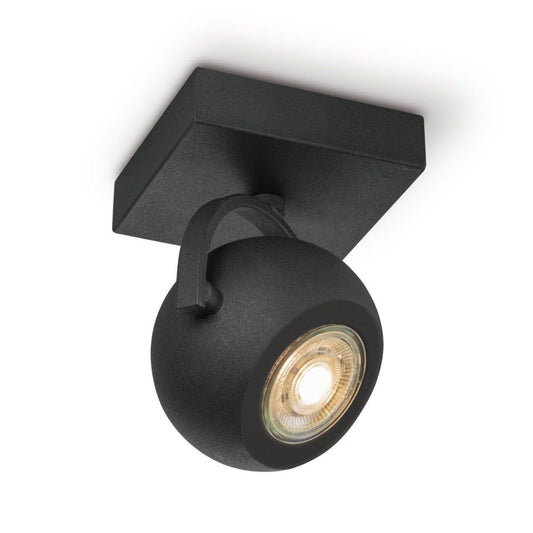 Home Sweet Home LED Wandspot Nop - incl. dimbare LED lamp - zwart