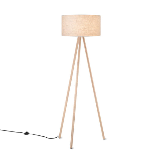Home Sweet Home Moderne Vloerlamp - Staande Lamp - Lampenkap - Wit