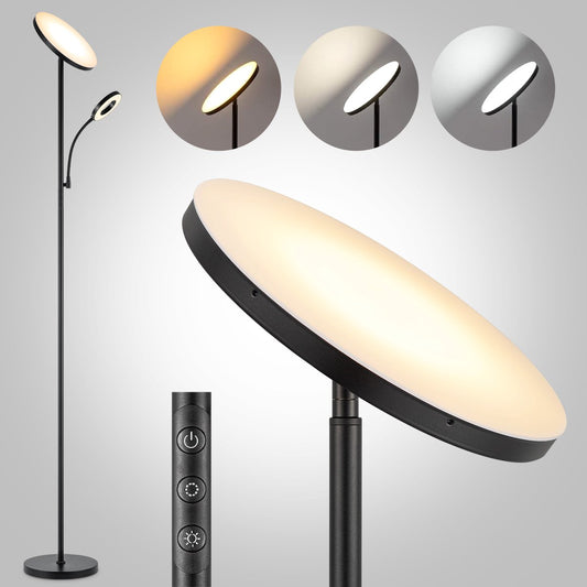 Home Sweet Home Led leeslamp vloer - Moderne Zwart