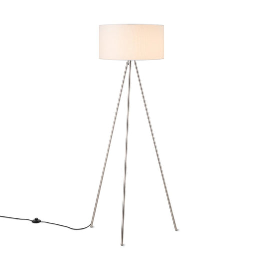 Home Sweet Home Moderne Vloerlamp - Staande Lamp - Wit met Lampenkap
