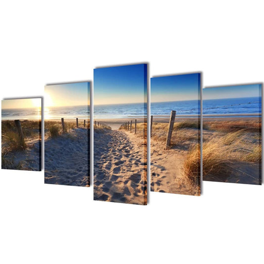 Canvas Muurdruk Set