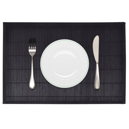 6 Placemats Bamboe 30 X 45 Cm