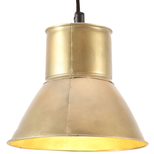 Hanglamp Rond 25 W E27 17 Cm Messingkleurig