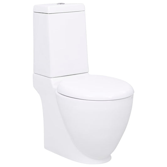 Toilet Rond Afvoer Onder Keramiek