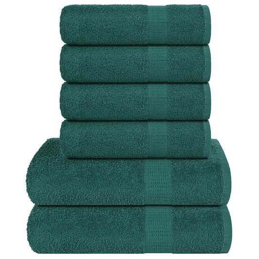 6-Delige Handdoekenset 360 G/M² 100% Katoen