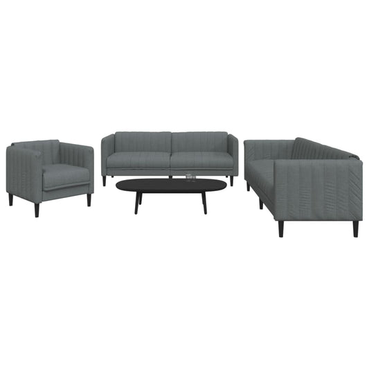 3-Delige Loungeset Stof
