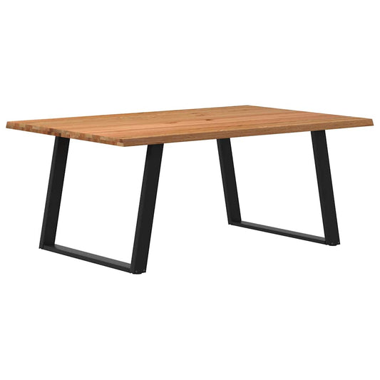 Eettafel Massief Eikenhout Lichtbruin
