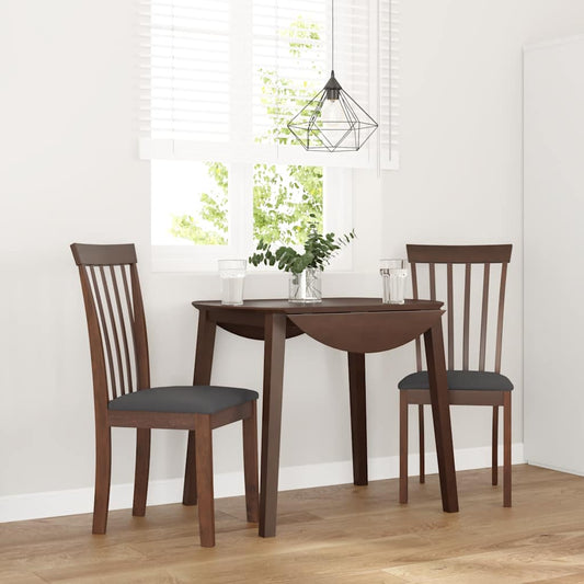 Eetkamerstoelen Met Kussens Massief Hout Rubber