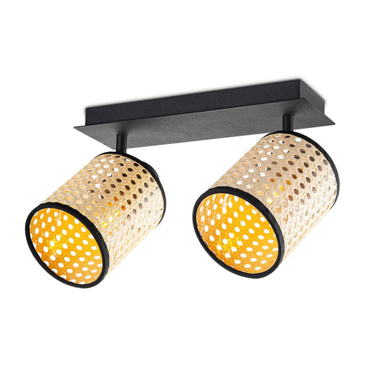 Home Sweet Home Landelijke LED Opbouwspot Dean 2L - Zwart