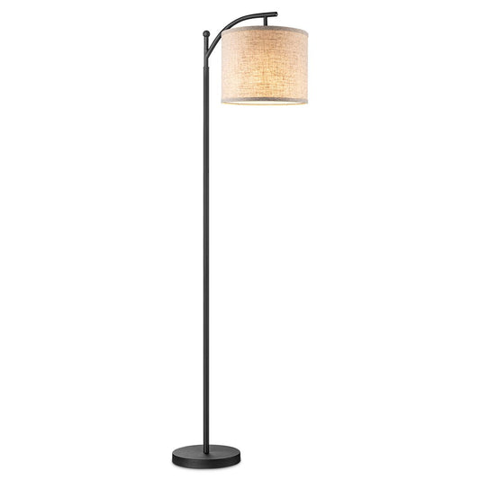 Home Sweet Home Moderne Vloerlamp - Staande Lamp - Linnen Lampenkap