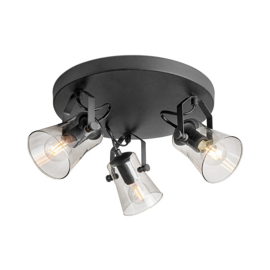 Home Sweet Home LED Opbouwspot Edge 3 - Rond - dimbare - zwart