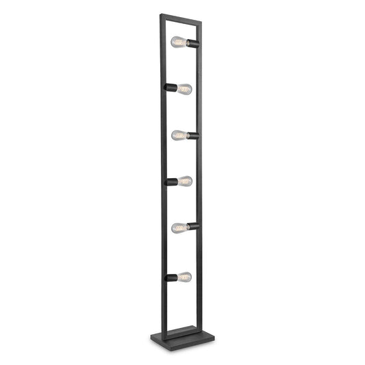 Home Sweet Home Preto Vloerlamp Zwart