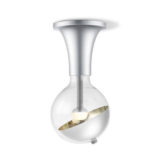 Home Sweet Home Hanglamp Move Me - Horn Sphere 5.5W 2700K grijs-zilver
