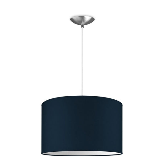 Home Sweet Home hanglamp Bling met lampenkap, E27, donkerblauw, 35cm
