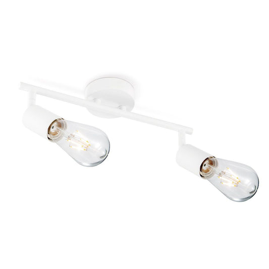 Home Sweet Home Opbouwspot Spy 2 - incl. dimbare LED lamp - wit