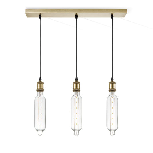 Home Sweet Home hanglamp vintage Tube LED 3L G78 dimbaar E27 helder