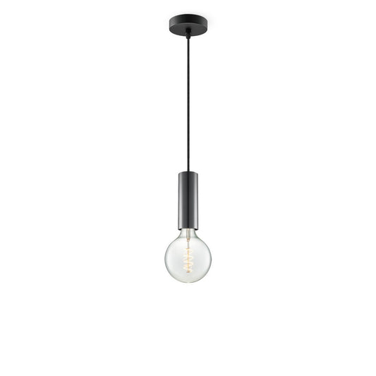 Home Sweet Home hanglamp zwart Saga - G125 - dimbaar E27 helder