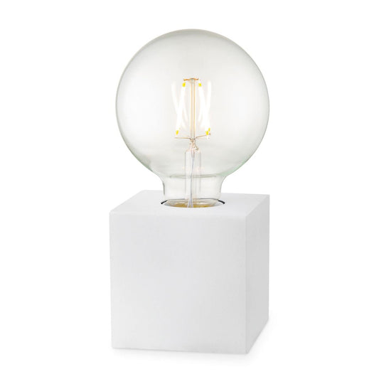Home Sweet Home tafellamp Dry Vierkant - wit - 8.5/8.5/8.5cm