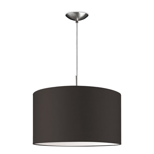 Home Sweet Home hanglamp Tube Deluxe, E27, chocolade, 40cm